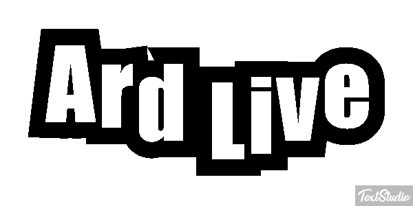 Ard Live Efeito do texto