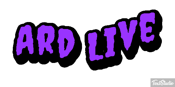 Ard Live Efeito do texto