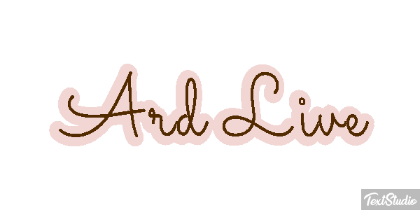 Ard Live Efeito do texto