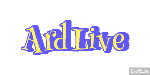 Ard Live Efeito do texto
