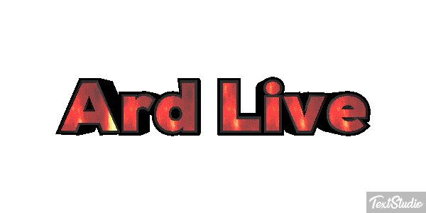 Ard Live Efeito do texto