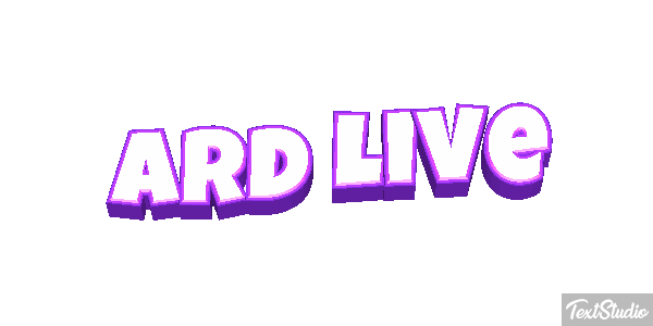 Ard Live Efeito do texto
