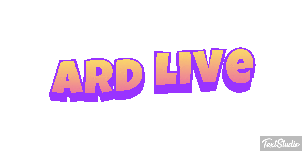 Ard Live Efeito do texto