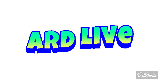 Ard Live Efeito do texto