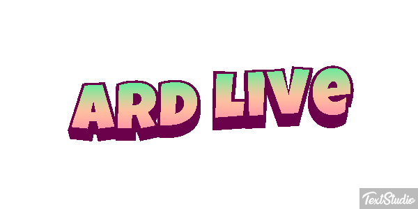 Ard Live Efeito do texto