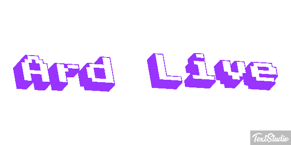 Ard Live Efeito do texto