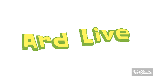 Ard Live Efeito do texto