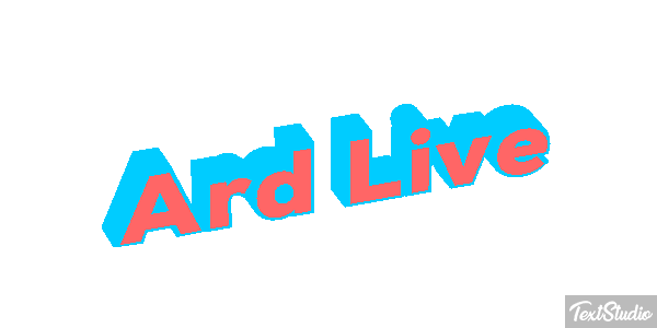 Ard Live Efeito do texto