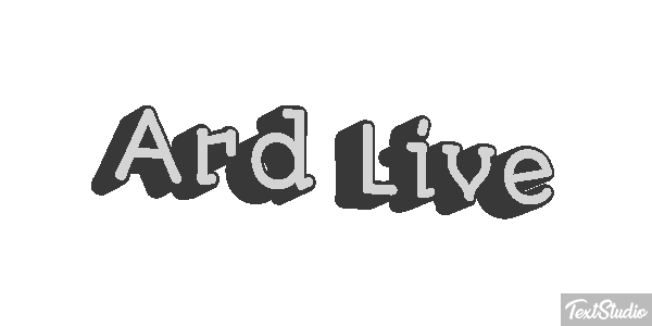 Ard Live Efeito do texto