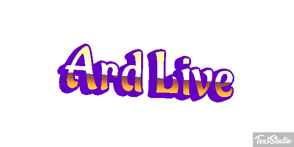 Ard Live Efeito do texto