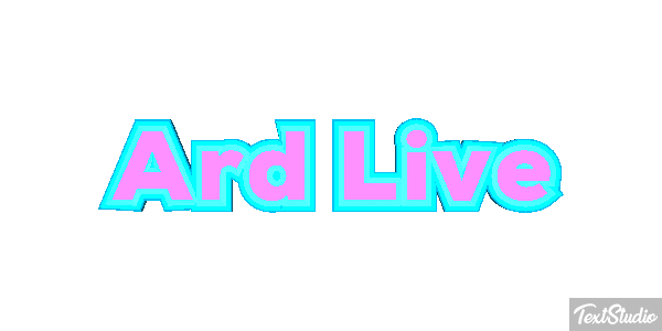 Ard Live Efeito do texto