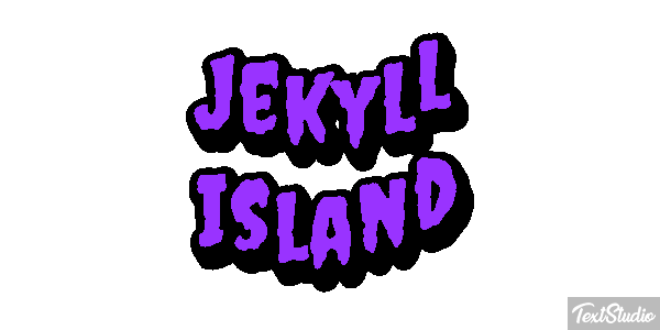Jekyll Island Tekst effect