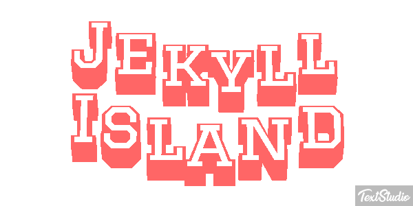 Jekyll Island Tekst effect