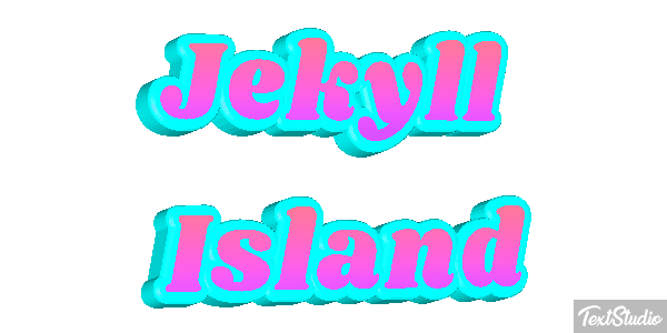 Jekyll Island Tekst effect