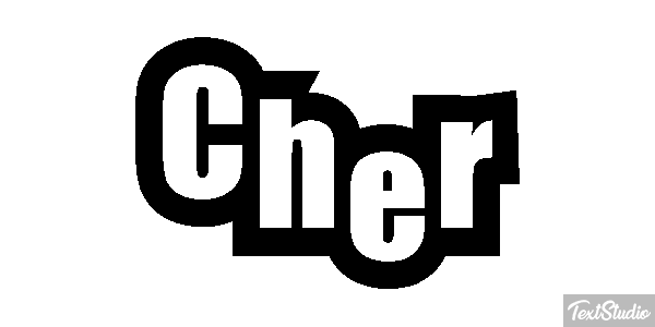 Cher Text effect