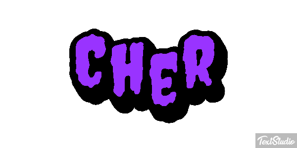 Cher Text effect