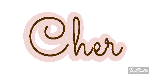 Cher Text effect