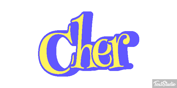 Cher Text effect
