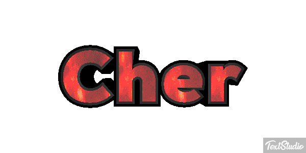 Cher Text effect