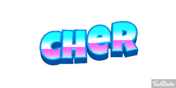Cher Text effect
