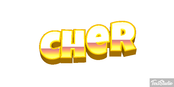 Cher Text effect