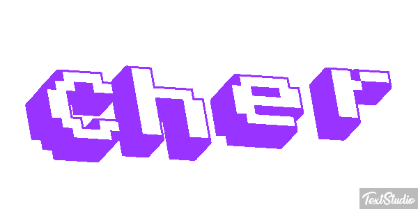 Cher Text effect