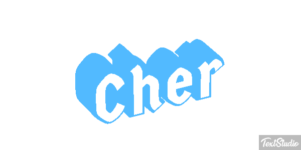 Cher Text effect