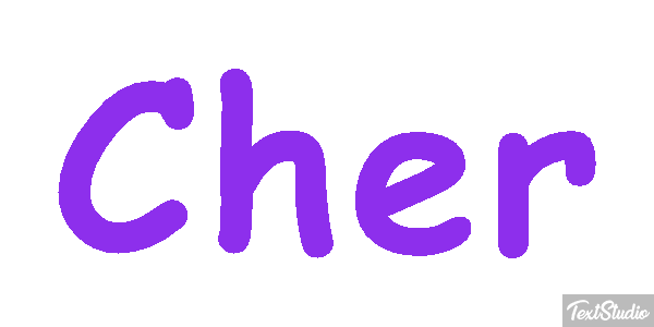 Cher Text effect