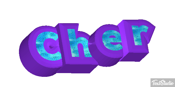 Cher Text effect