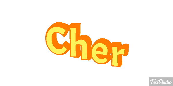 Cher Text effect