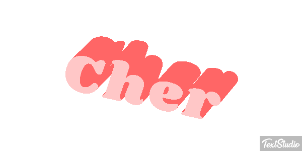 Cher Text effect