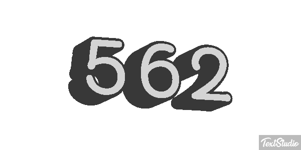 562 Text effect
