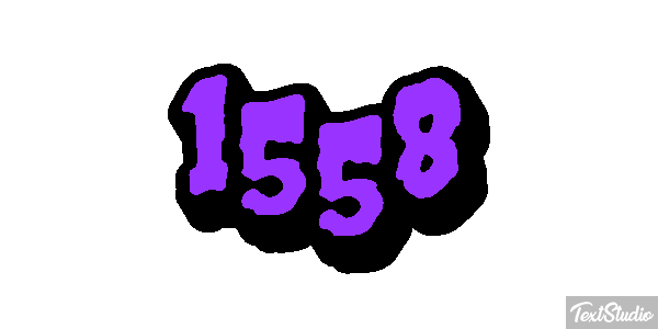 1558 Tekst effect