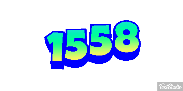 1558 Tekst effect