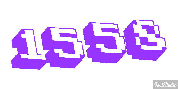 1558 Tekst effect