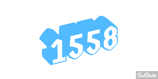 1558 Tekst effect