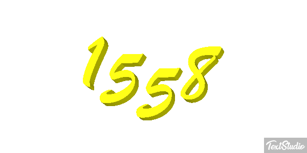 1558 Tekst effect
