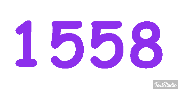 1558 Tekst effect