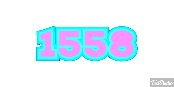 1558 Tekst effect