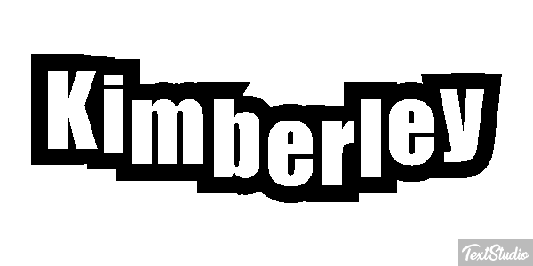 Kimberley Texteffekt