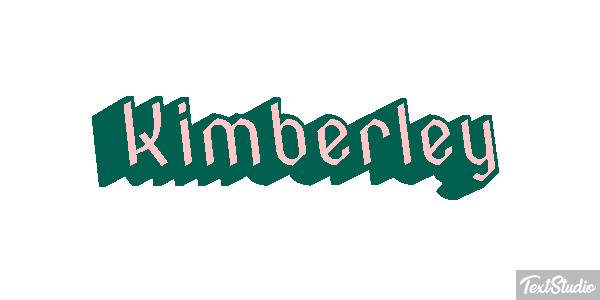 Kimberley Texteffekt