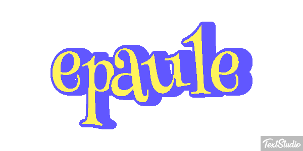 épaule Effet de texte