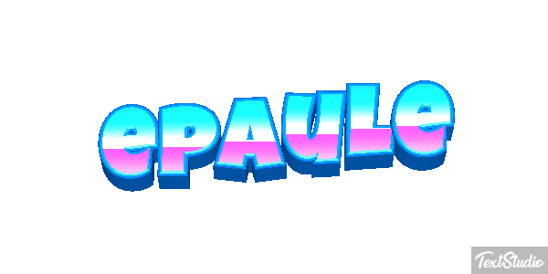 épaule Effet de texte