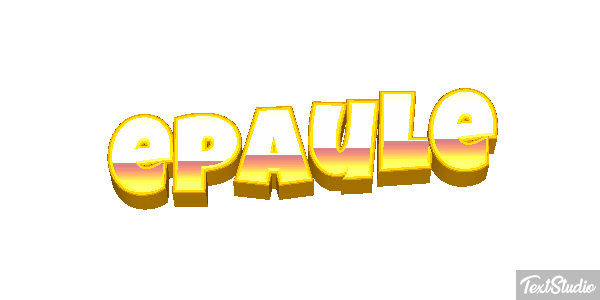 épaule Effet de texte