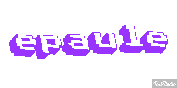 épaule Effet de texte