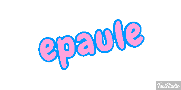 épaule Effet de texte
