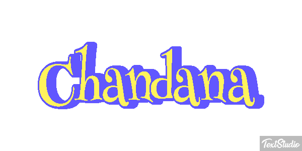 Chandana Efecto de texto