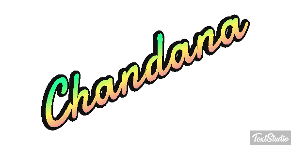 Chandana Efecto de texto