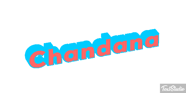 Chandana Efecto de texto