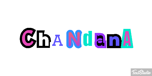Chandana Efecto de texto